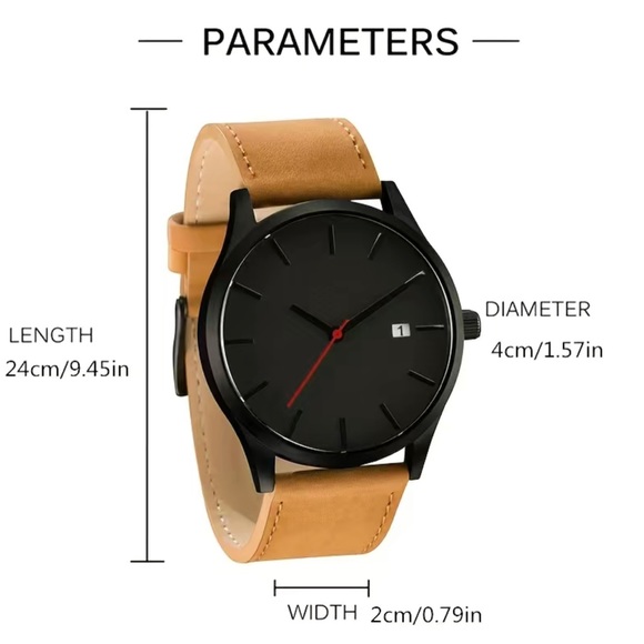 Classic Business Style Men's Casual Quartz Watch - Picture 6 of 6